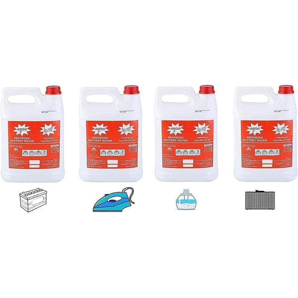 Deionized Battery Water - 3.78 L*4