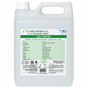 Dimineralised water 5 L