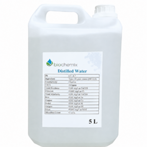 BioChemix Distilled Water 5000ml